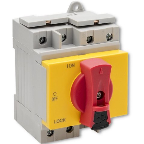 QOLTEC ROZŁĄCZNIK IZOLACYJNY DC Z FUNKCJĄ BLOKADY | WYŁĄCZNIK GŁÓWNY | 1200V | 32A | 8KV | 4P QOLTEC ROZŁĄCZNIK IZOLACYJNY DC Z FUNKCJĄ BLOKADY | WYŁĄCZNIK GŁÓWNY | 1200V | 32A | 8KV | 4P