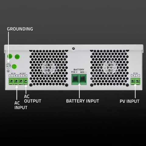 Qoltec Hybrydowy inwerter solarny Off-Grid 2.5kVA| 2.5kW | 100A | MPPT | LCD | BMS | Sinus Qoltec Hybrydowy inwerter solarny Off-Grid 2.5kVA| 2.5kW | 100A | MPPT | LCD | BMS | Sinus