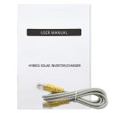 Qoltec Hybrydowy inwerter solarny Off-Grid 3500W | 100A | 24V | MPPT | BMS | opcja Wi-fi | Sinus | Power factor 1.0