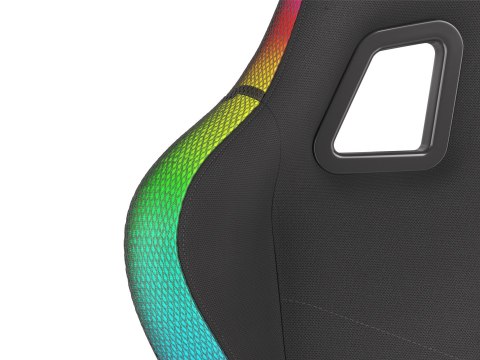 Fotel gamingowy NATEC Genesis Trit 500 RGB NFG-1576 (kolor czarny) Fotel gamingowy NATEC Genesis Trit 500 RGB NFG-1576 (kolor czarny)