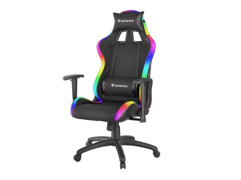 Fotel gamingowy NATEC Genesis Trit 500 RGB NFG-1576 (kolor czarny) Fotel gamingowy NATEC Genesis Trit 500 RGB NFG-1576 (kolor czarny)