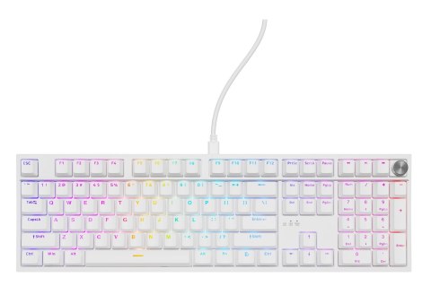 GENESIS NKG-2300 klawiatura Uniwersalne USB QWERTY Angielski Biały GENESIS NKG-2300 klawiatura Uniwersalne USB QWERTY Angielski Biały