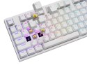 GENESIS THOR 404 klawiatura Uniwersalne USB QWERTY Angielski Biały