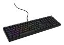 GENESIS THOR 404 klawiatura Uniwersalne USB QWERTY Angielski Czarny