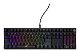 GENESIS THOR 404 klawiatura Uniwersalne USB QWERTY Angielski Czarny