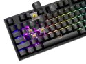 GENESIS THOR 404 klawiatura Uniwersalne USB QWERTY Angielski Czarny