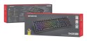 GENESIS THOR 404 klawiatura Uniwersalne USB QWERTY Angielski Czarny