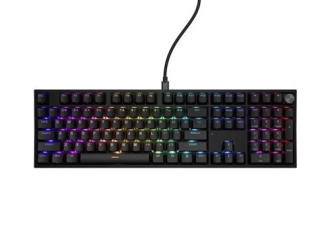 GENESIS THOR 404 klawiatura Uniwersalne USB QWERTY Angielski Czarny GENESIS THOR 404 klawiatura Uniwersalne USB QWERTY Angielski Czarny
