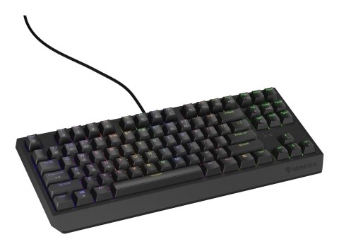 GENESIS Thor 230 TKL klawiatura Gaming USB QWERTY US English Czarny GENESIS Thor 230 TKL klawiatura Gaming USB QWERTY US English Czarny