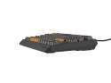 GENESIS Thor 230 TKL klawiatura Gaming USB + RF Wireless + Bluetooth QWERTY Czarny, Szary, Pomarańczowy