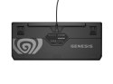 GENESIS Thor 230 TKL klawiatura Gaming USB + RF Wireless + Bluetooth QWERTY Czarny, Szary, Pomarańczowy