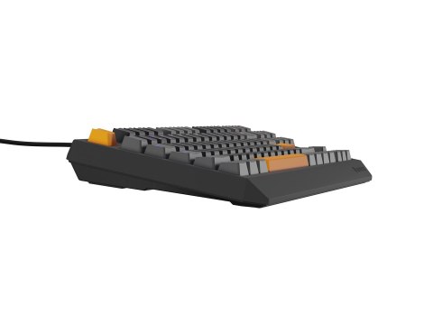 GENESIS Thor 230 TKL klawiatura Gaming USB + RF Wireless + Bluetooth QWERTY Czarny, Szary, Pomarańczowy GENESIS Thor 230 TKL klawiatura Gaming USB + RF Wireless + Bluetooth QWERTY Czarny, Szary, Pomarańczowy