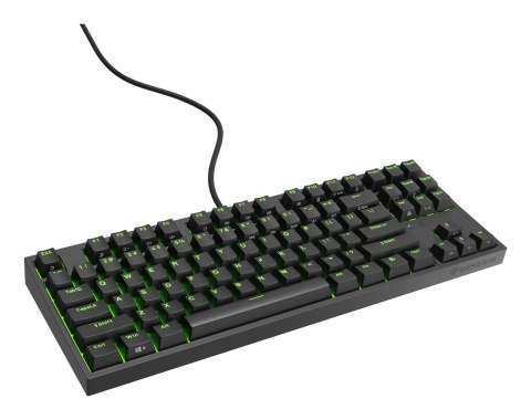 KLAWIATURA DLA GRACZY GENESIS THOR 404 TKL US PODŚWIETLENIE RGB MECHANICZNA CZARNA KAILH BOX BROWN KLAWIATURA DLA GRACZY GENESIS THOR 404 TKL US PODŚWIETLENIE RGB MECHANICZNA CZARNA KAILH BOX BROWN