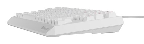 Klawiatura GENESIS Thor 230 TKL Gaming USB QWERTY US English Biały Klawiatura GENESIS Thor 230 TKL Gaming USB QWERTY US English Biały