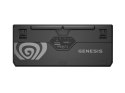 Klawiatura GENESIS Thor 230 TKL Gaming USB + RF Wireless + Bluetooth QWERTY Czarna