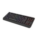 Klawiatura GENESIS Thor 230 TKL Gaming USB + RF Wireless + Bluetooth QWERTY Czarna