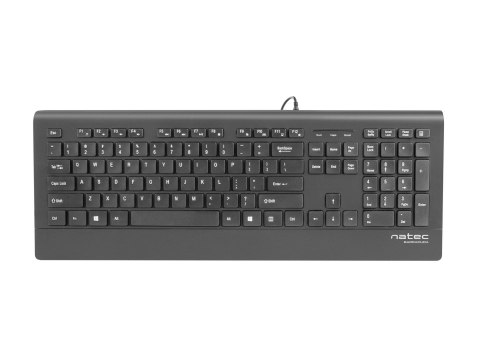 NATEC Barracuda klawiatura Uniwersalne USB QWERTY Hiszpański Czarny NATEC Barracuda klawiatura Uniwersalne USB QWERTY Hiszpański Czarny
