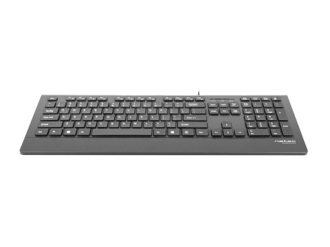 NATEC Barracuda klawiatura Uniwersalne USB QWERTY Hiszpański Czarny NATEC Barracuda klawiatura Uniwersalne USB QWERTY Hiszpański Czarny