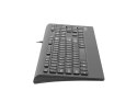 NATEC Barracuda klawiatura Uniwersalne USB QWERTY Hiszpański Czarny