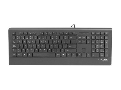 NATEC Barracuda klawiatura Uniwersalne USB QWERTY Hiszpański Czarny NATEC Barracuda klawiatura Uniwersalne USB QWERTY Hiszpański Czarny