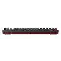 Montech MKey TKL klawiatura Gaming USB Bordowy, Ciemny Szary