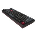 Montech MKey TKL klawiatura Gaming USB Bordowy, Ciemny Szary