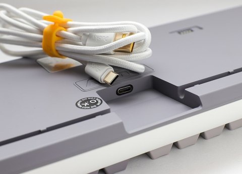Ducky One 3 TKL Mist Grey klawiatura Gaming USB US English Szary Ducky One 3 TKL Mist Grey klawiatura Gaming USB US English Szary