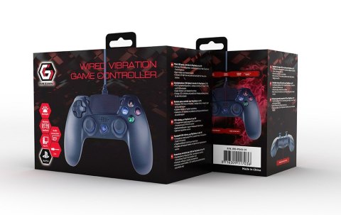 GEMBIRD PRZEWODOWY GAMEPAD USB Z WIBRACJAMI DO PS4/PC JPD-PS4U-01 GEMBIRD PRZEWODOWY GAMEPAD USB Z WIBRACJAMI DO PS4/PC JPD-PS4U-01