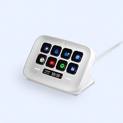 Kontroler zewnętrzny Elgato Stream Deck Neo, biały, 8 konfigurowalnych klawiszy Kontroler zewnętrzny Elgato Stream Deck Neo, biały, 8 konfigurowalnych klawiszy