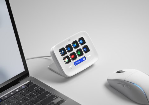 Kontroler zewnętrzny Elgato Stream Deck Neo, biały, 8 konfigurowalnych klawiszy Kontroler zewnętrzny Elgato Stream Deck Neo, biały, 8 konfigurowalnych klawiszy