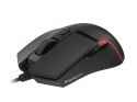 Mysz dla graczy Genesis Krypton 220 6400DPI RGB czarna gamingowa programowalna