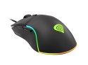 Mysz dla graczy Genesis Krypton 220 6400DPI RGB czarna gamingowa programowalna