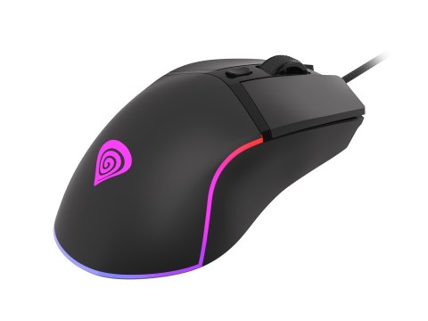 Mysz dla graczy Genesis Krypton 220 6400DPI RGB czarna gamingowa programowalna Mysz dla graczy Genesis Krypton 220 6400DPI RGB czarna gamingowa programowalna