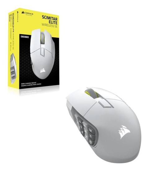 Mysz do gier Corsair Scimitar Elite Wireless SE - biała Mysz do gier Corsair Scimitar Elite Wireless SE - biała