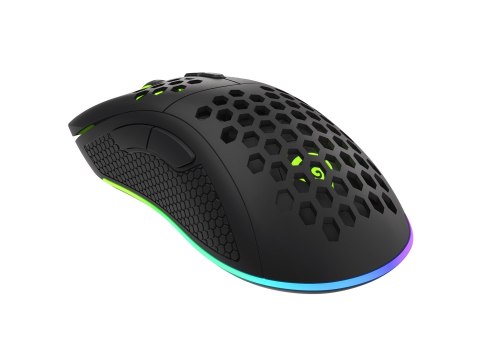 Myszka gamingowa Natec GENESIS Krypton 555 mysz przewodowa dla graczy 8000 DPI RGB Czarny Myszka gamingowa Natec GENESIS Krypton 555 mysz przewodowa dla graczy 8000 DPI RGB Czarny