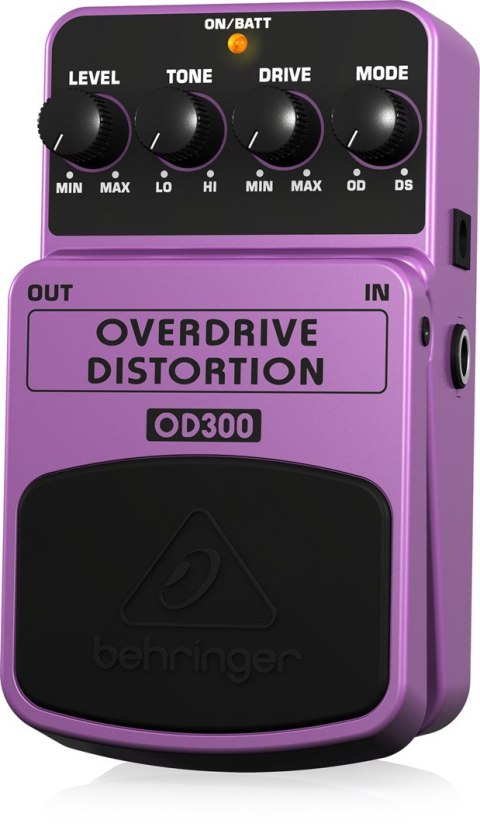 Behringer OD300 pedał z efektami Fioletowy, Czarny Behringer OD300 pedał z efektami Fioletowy, Czarny