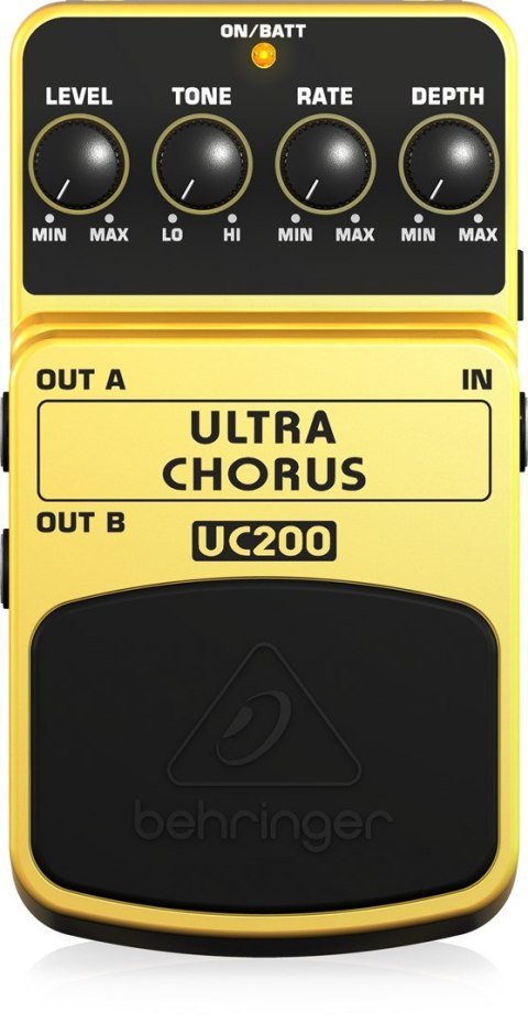 Behringer UC200 Ultra Chorus pedał z efektami gitarowymi Behringer UC200 Ultra Chorus pedał z efektami gitarowymi