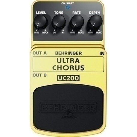 Behringer UC200 Ultra Chorus pedał z efektami gitarowymi Behringer UC200 Ultra Chorus pedał z efektami gitarowymi