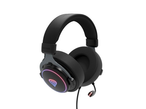GENESIS NSG-2169 słuchawki/zestaw słuchawkowy Przewodowa Opaska na głowę Gaming USB Typu-A Czarny GENESIS NSG-2169 słuchawki/zestaw słuchawkowy Przewodowa Opaska na głowę Gaming USB Typu-A Czarny