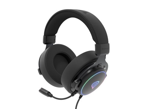 GENESIS NSG-2169 słuchawki/zestaw słuchawkowy Przewodowa Opaska na głowę Gaming USB Typu-A Czarny GENESIS NSG-2169 słuchawki/zestaw słuchawkowy Przewodowa Opaska na głowę Gaming USB Typu-A Czarny