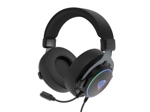 GENESIS NSG-2169 słuchawki/zestaw słuchawkowy Przewodowa Opaska na głowę Gaming USB Typu-A Czarny GENESIS NSG-2169 słuchawki/zestaw słuchawkowy Przewodowa Opaska na głowę Gaming USB Typu-A Czarny