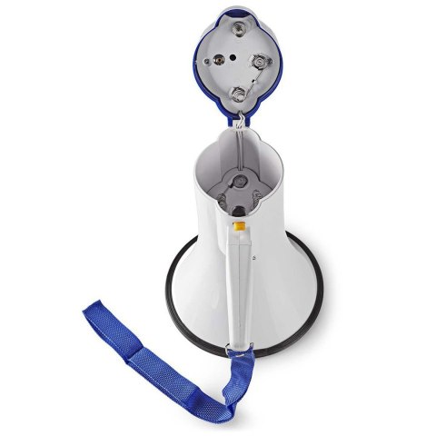 Nedis MEPH150WT megafon Biały, Niebieski Nedis MEPH150WT megafon Biały, Niebieski