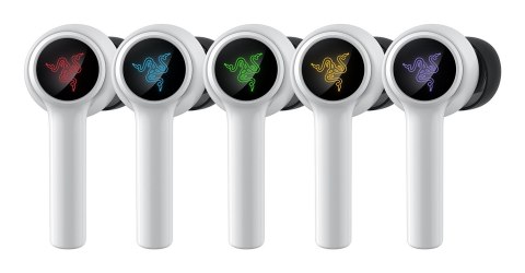 Razer Hammerhead HyperSpeed Słuchawki Bezprzewodowy Douszny Gaming Bluetooth Biały