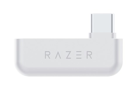 Razer RZ04-03790200-R3M1 słuchawki/zestaw słuchawkowy Bezprzewodowy Opaska na głowę Gaming USB Type-C Bluetooth Szary, Biały
