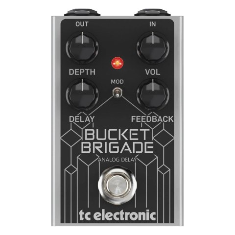 TC Electronic BUCKET BRIGADE ANALOG DELA - efekt analogowy typu delay TC Electronic BUCKET BRIGADE ANALOG DELA - efekt analogowy typu delay
