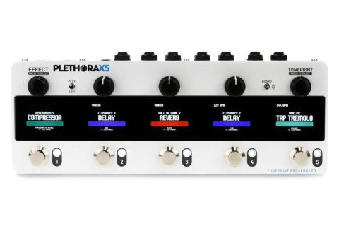 TC Electronic PLETHORA X5 - Multiefekt gitarowy TC Electronic PLETHORA X5 - Multiefekt gitarowy