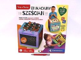 Gra edukacyjna Sze?cian Literki Liczby Zwierz?ta Eko CLEMENTONI 50695
