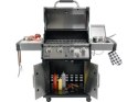 Grill gazowy YG.GRILL GAZOWY 4+1 stal nierdzewna 17,5KW