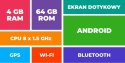 RADIO NAWIGACJA GPS FORD TRANSIT 2012-2018 ANDROID