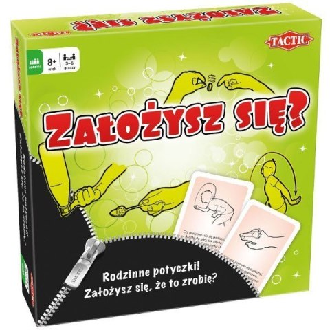 Założysz się? rodzinna gra planszowa 40841 TACTIC Założysz się? rodzinna gra planszowa 40841 TACTIC